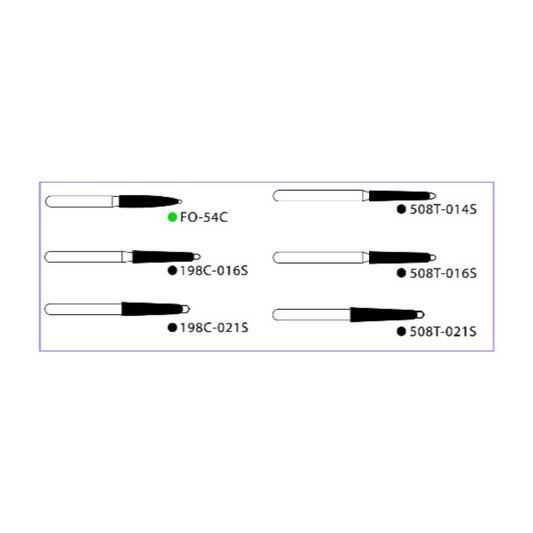 Fresas Punta Inactiva De Diamante C/10 DT